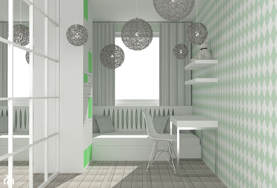 Mieszkanie na Mokotowie - Pokój dziecka, styl skandynawski - zdjęcie od LOMAdesign