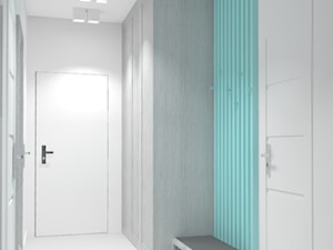 Mieszkanie na Mokotowie - Hol / przedpokój, styl skandynawski - zdjęcie od LOMAdesign