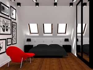 Dom w Piasecznie - Sypialnia, styl nowoczesny - zdjęcie od LOMAdesign