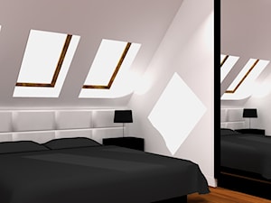 Dom w Piasecznie - Sypialnia, styl nowoczesny - zdjęcie od LOMAdesign