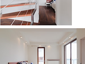 apartament eco park - Sypialnia, styl minimalistyczny - zdjęcie od totalwhitephoto
