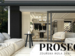 Prosecco - Taras, styl glamour - zdjęcie od AM Design