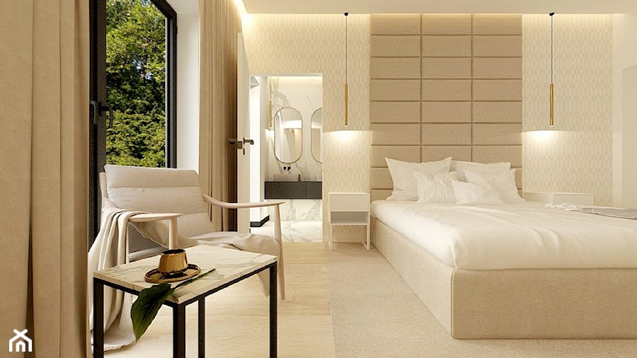 SIMPLE PLEASURE - Sypialnia, styl nowoczesny - zdjęcie od AM Design