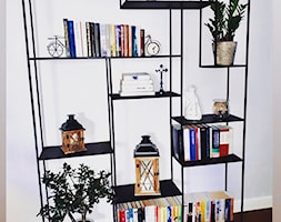 Nowoczesny industrialny minimalistyczny loftowy regał - zdjęcie od Krystian Swojak - Homebook
