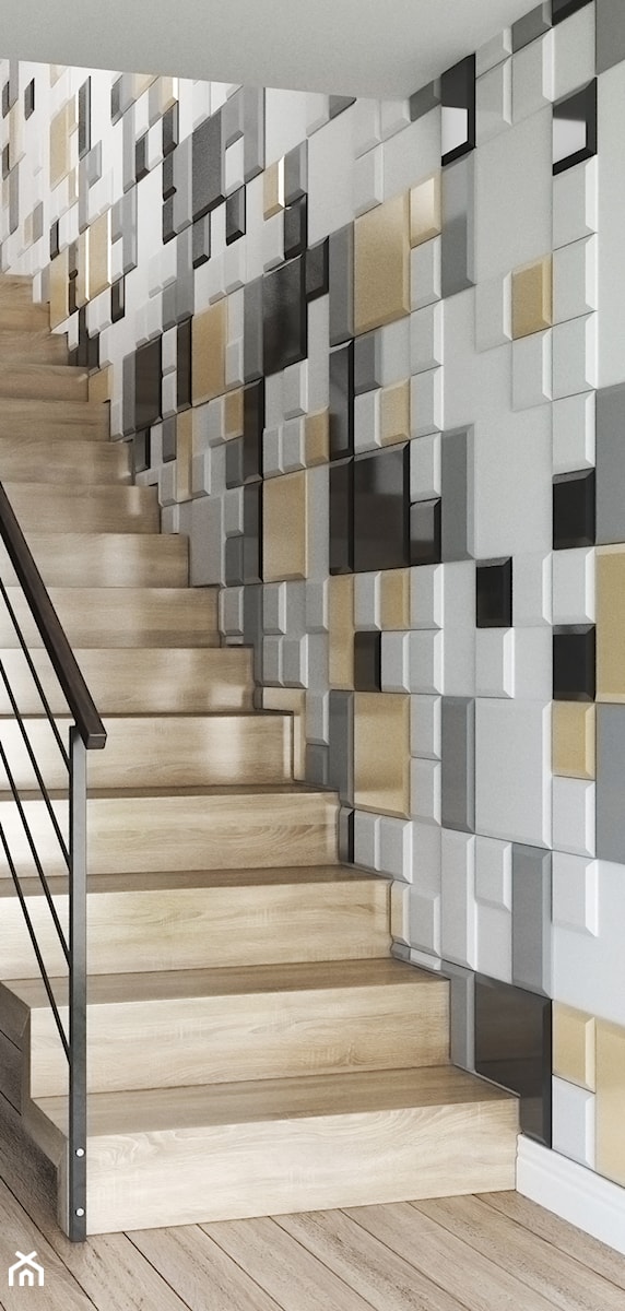 Panele gipsowe 3d - model Temida tiles - zdjęcie od Panels3d