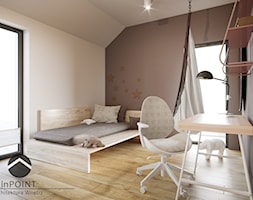 Minimalistyczna strefa - Pokój dziecka, styl minimalistyczny - zdjęcie od inPOINT Architektura Wnętrz - Homebook