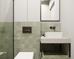 Minimalistyczna strefa - Łazienka, styl minimalistyczny - zdjęcie od inPOINT Architektura Wnętrz - Homebook