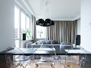 Mieszkanie dla młodej pary - Jadalnia, styl nowoczesny - zdjęcie od Bracia Burawscy Architekci Sp. z o.o