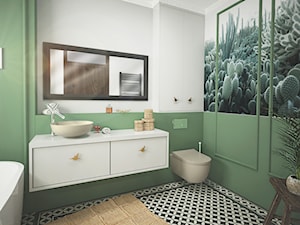 Aranżacja łazienki (konkurs) - zdjęcie od CHATA studio