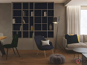 Taste of Wood & Grey - Salon, styl nowoczesny - zdjęcie od Homeasy