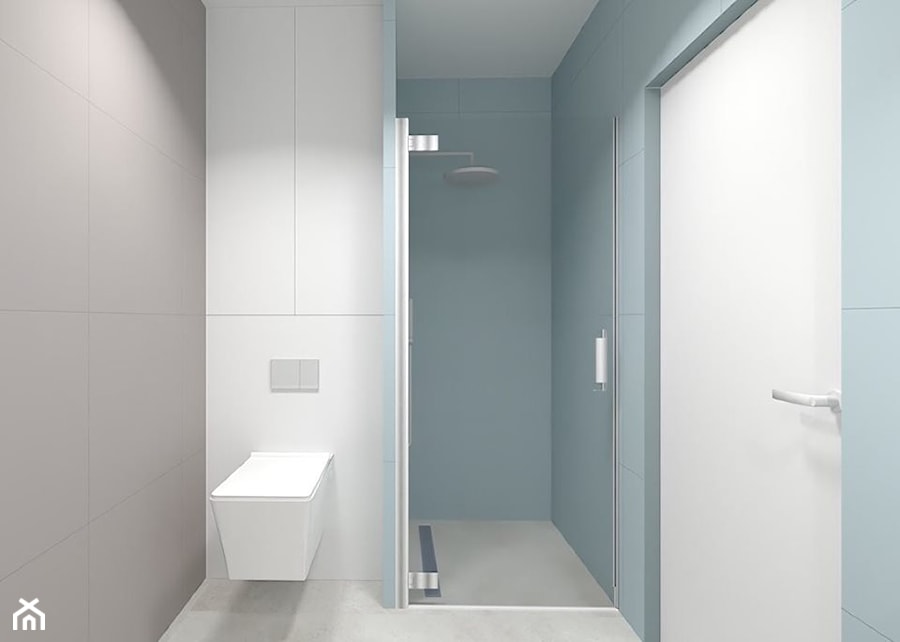 Mała bez okna łazienka, styl nowoczesny - zdjęcie od ZB - Projektowanie Wnętrz