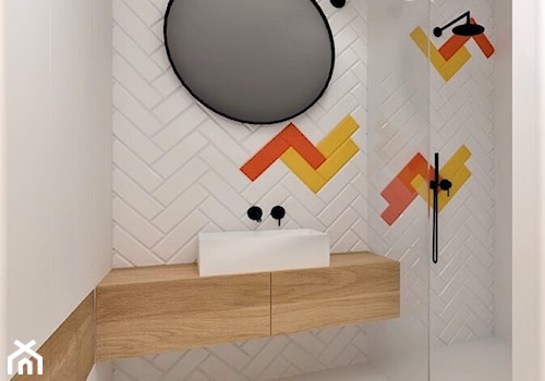 Nowoczesna łazienka - zdjęcie od ZB - Projektowanie Wnętrz