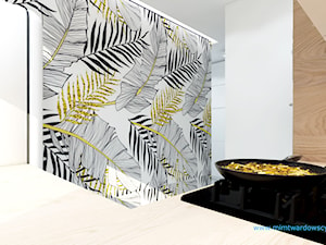 BED minimalizm ocieplony drewnem :) - Kuchnia, styl minimalistyczny - zdjęcie od mimtwardowscy