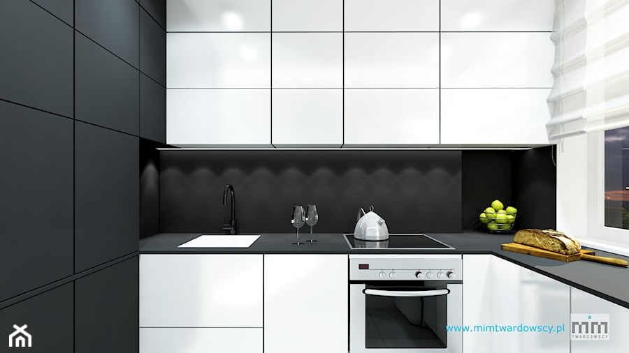 BED minimalizm w formie i kolorze :) - Kuchnia, styl minimalistyczny - zdjęcie od mimtwardowscy