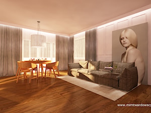 KIE Mieszkanie dla aktywnych :) - Salon, styl industrialny - zdjęcie od mimtwardowscy