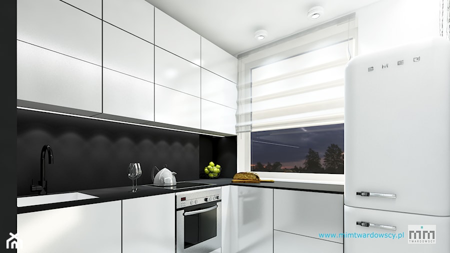 BED minimalizm w formie i kolorze :) - Kuchnia, styl minimalistyczny - zdjęcie od mimtwardowscy