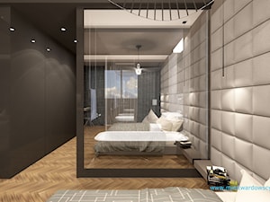 ROOM 01 Pokój hotelowy nowoczesny :) - Sypialnia, styl nowoczesny - zdjęcie od mimtwardowscy