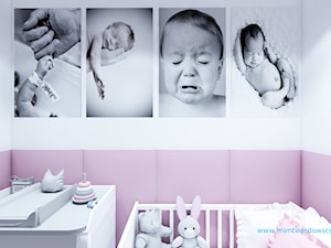 KROP pokoik dla maleńkiej Hani :) - Pokój dziecka, styl nowoczesny - zdjęcie od mimtwardowscy