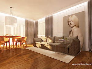 KIE Mieszkanie dla aktywnych :) - Salon, styl industrialny - zdjęcie od mimtwardowscy