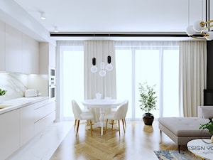 Mieszkanie dla dojrzałej pary w Siedlcach - Salon, styl nowoczesny - zdjęcie od DESIGNYOURHOME