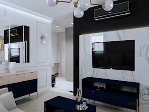 Warszawa, Anielewicza - Salon, styl glamour - zdjęcie od DESIGNYOURHOME