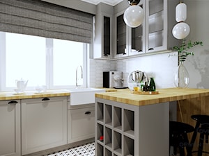 Kuchnia w bloku - Kuchnia, styl nowoczesny - zdjęcie od DESIGNYOURHOME