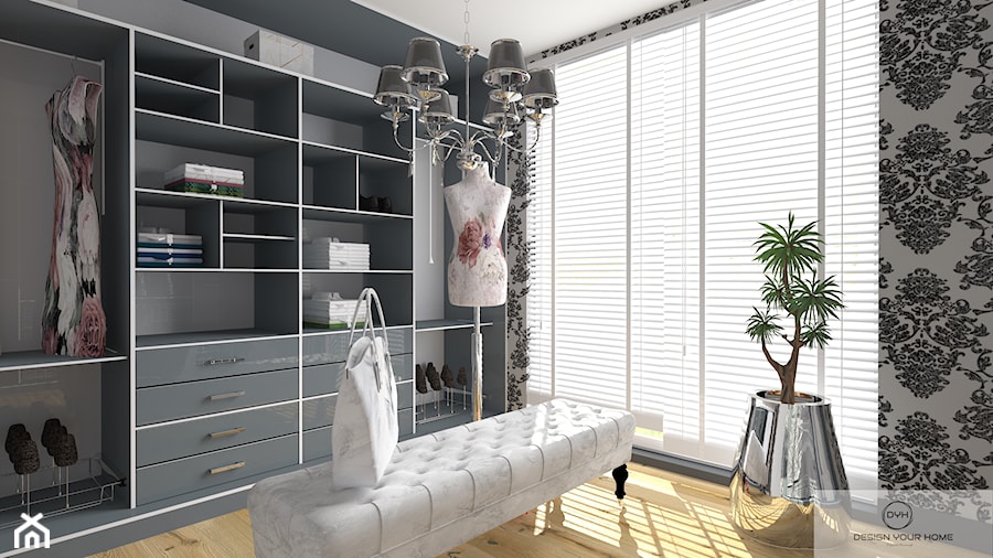 Garderoba w stylu Glamour - zdjęcie od DESIGNYOURHOME