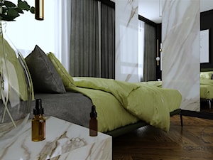 Mieszkanie dla dojrzałej pary w Siedlcach - Sypialnia, styl glamour - zdjęcie od DESIGNYOURHOME