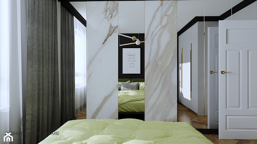 Mieszkanie dla dojrzałej pary w Siedlcach - Sypialnia, styl nowoczesny - zdjęcie od DESIGNYOURHOME