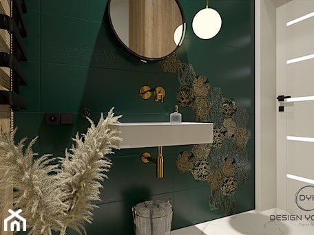 Aranżacje wnętrz - Łazienka: Zielone toaleta na parterze - Łazienka, styl rustykalny - DESIGNYOURHOME. Przeglądaj, dodawaj i zapisuj najlepsze zdjęcia, pomysły i inspiracje designerskie. W bazie mamy już prawie milion fotografii!
