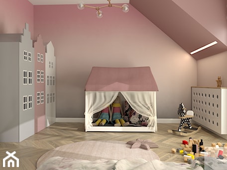 Aranżacje wnętrz - Pokój dziecka: Pokój małej księżniczki - DESIGNYOURHOME. Przeglądaj, dodawaj i zapisuj najlepsze zdjęcia, pomysły i inspiracje designerskie. W bazie mamy już prawie milion fotografii!