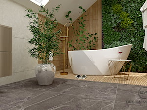 Salon kąpielowy na poddaszu w domu pod Olsztynem - Łazienka, styl nowoczesny - zdjęcie od DESIGNYOURHOME