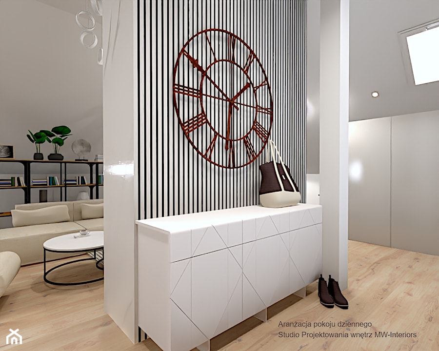 Projekt aranżacji wnętrz - Salon - zdjęcie od MW-Interiors