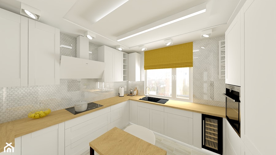 Projekt wnętrza mieszkalnego - Kuchnia, styl tradycyjny - zdjęcie od MW-Interiors