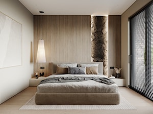 POZNAŃ 83m2 - Sypialnia, styl nowoczesny - zdjęcie od JD Architects