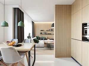 PIŁA 45m2 - Kuchnia, styl nowoczesny - zdjęcie od JD Architects
