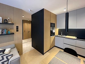 Piła 40m2 - Kuchnia, styl nowoczesny - zdjęcie od JD Architects