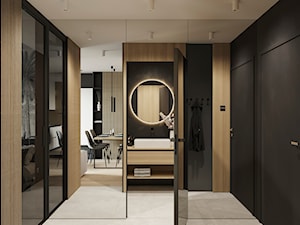 PIŁA 40m2 - Hol / przedpokój, styl minimalistyczny - zdjęcie od JD Architects
