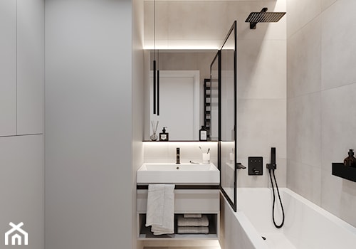 TCZEW-projekt kuchni i łazienki - Łazienka, styl nowoczesny - zdjęcie od JD Architects