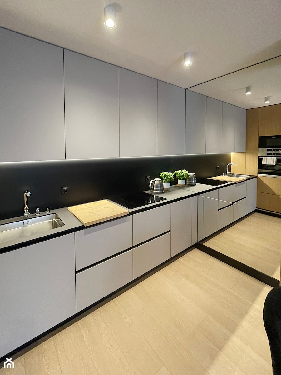 Piła 40m2 - Kuchnia, styl nowoczesny - zdjęcie od JD Architects