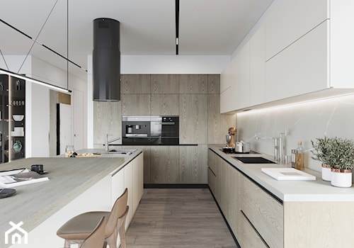 GDAŃSK 122m2 - Kuchnia, styl nowoczesny - zdjęcie od JD Architects