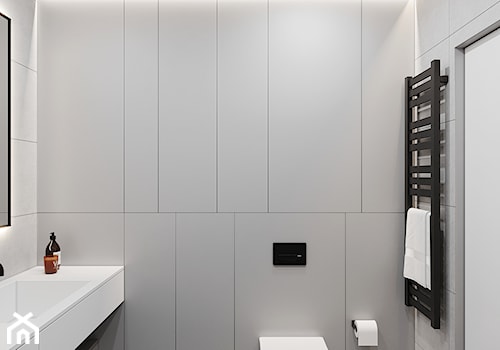 GDAŃSK 28m2 - Średnia łazienka, styl minimalistyczny - zdjęcie od JD Architects