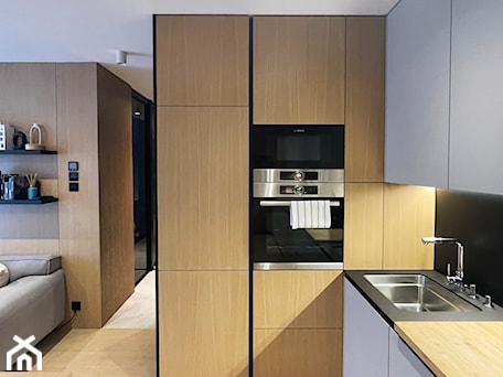 Aranżacje wnętrz - Kuchnia: Piła 40m2 - Kuchnia, styl minimalistyczny - JD Architects. Przeglądaj, dodawaj i zapisuj najlepsze zdjęcia, pomysły i inspiracje designerskie. W bazie mamy już prawie milion fotografii!