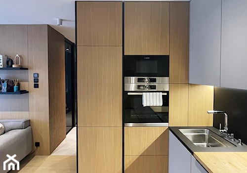 Piła 40m2 - Kuchnia, styl minimalistyczny - zdjęcie od JD Architects