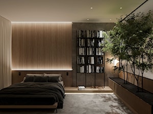 Sypialnia Japandi - zdjęcie od JD Architects