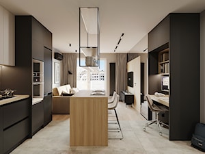 POZNAŃ 44m2 - Kuchnia, styl nowoczesny - zdjęcie od JD Architects