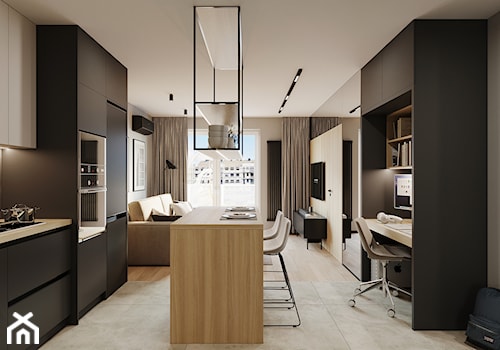 POZNAŃ 44m2 - Kuchnia, styl nowoczesny - zdjęcie od JD Architects