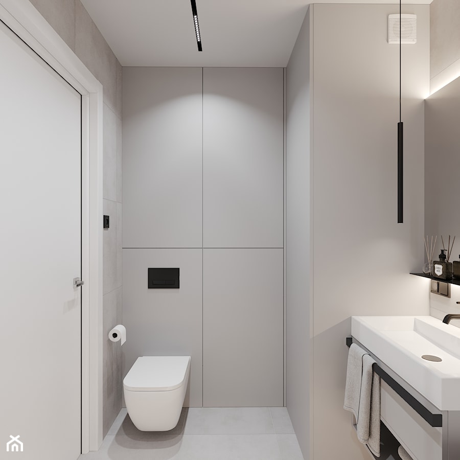 TCZEW-projekt kuchni i łazienki - Łazienka, styl nowoczesny - zdjęcie od JD Architects