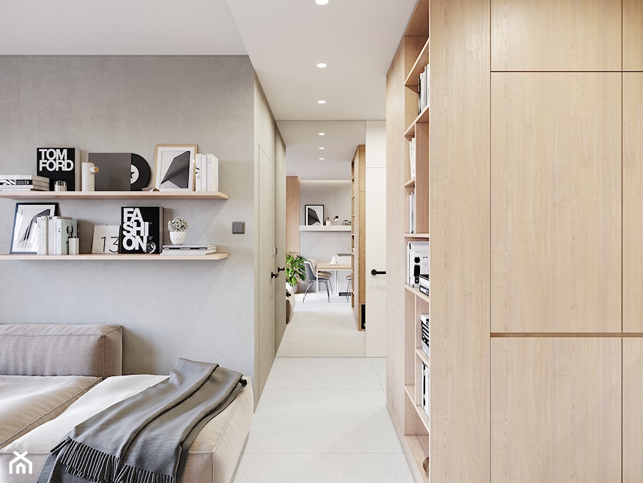 GDAŃSK 37m2 - Kuchnia, styl minimalistyczny - zdjęcie od JD Architects