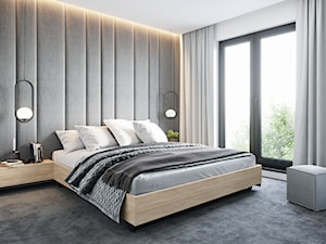 PIŁA 45m2 - Sypialnia, styl nowoczesny - zdjęcie od JD Architects